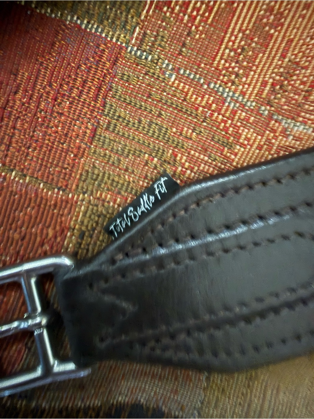 Total Saddle Fit Stability Plus English Leathers 48” - Picture 4 of 5